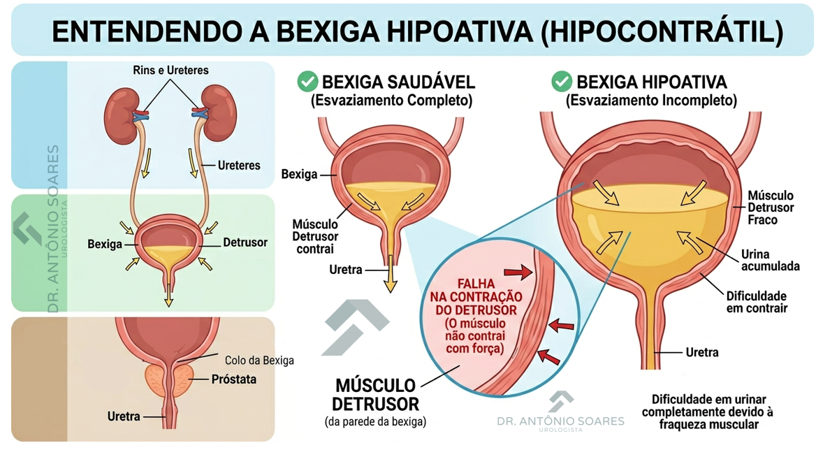 Bexiga hipoativa: quando a bexiga não consegue se esvaziar ...